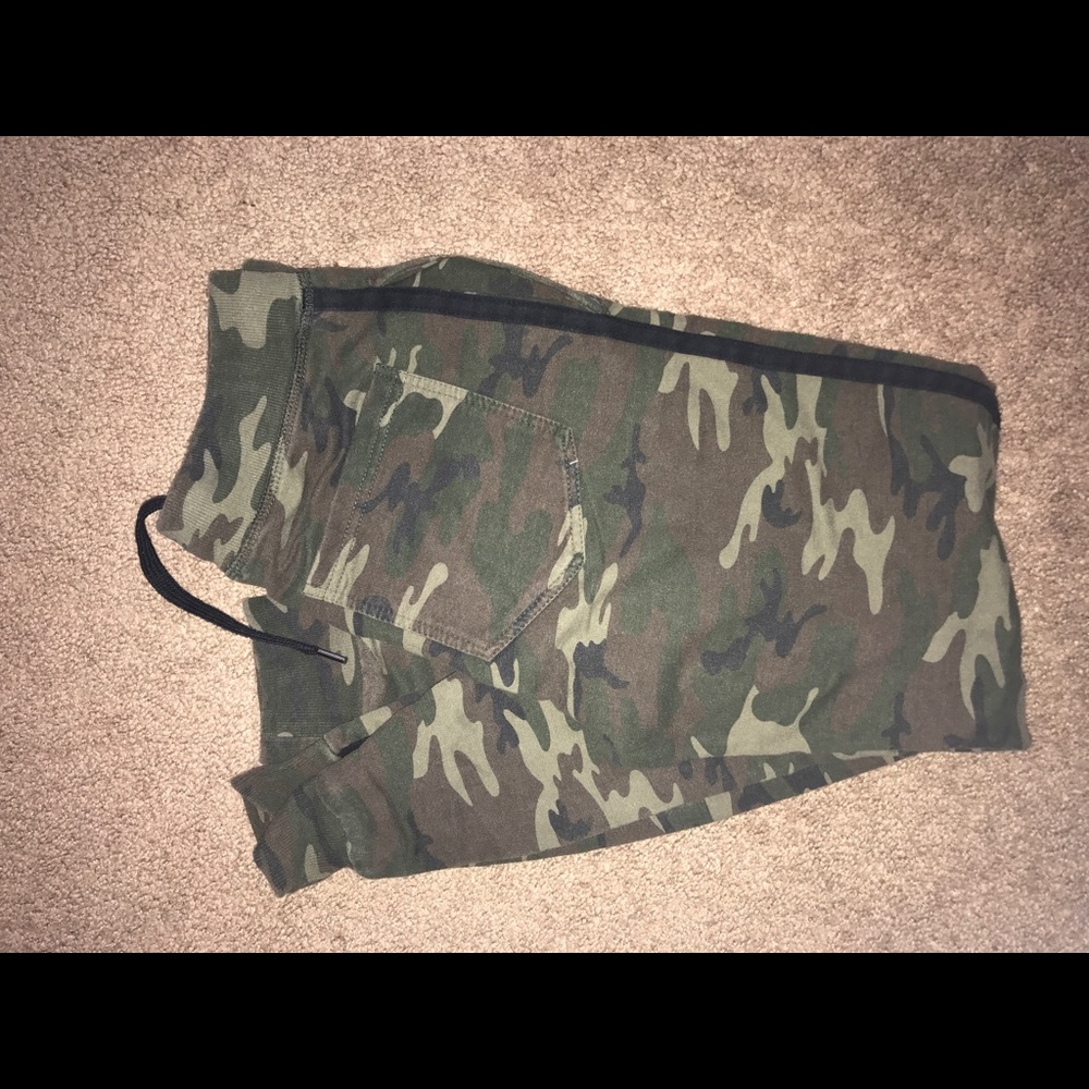 Camo joggers